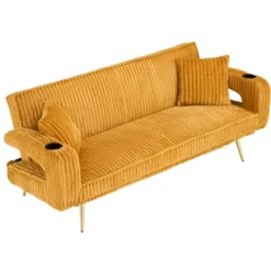 The Straight-row White Polyester Sofa With Throw Pillows, Featuring A Minimalist Style, Is Suitable For The Living Room And Study -Bold Design Store GUEST 00abec4a cf3b 462d b8ad 363270db2d95