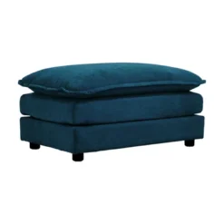 Polyester Polyester Ottomans Footrest To Combine With 2 Seater Sofa, 3 Seater Sofa And 4 Seater Sofa, Blue Polyester -Bold Design Store GUEST 04a53048 260b 499e 8798 77e54ecc97b6
