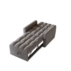 38.2inch Foldable Large-size Sofa Bed, Modern Polyester Single Sofa, Sofa Bed With Adjustable Backrest, 3 Positions And Pillows, Suitable -Bold Design Store GUEST 0876a996 b65d 4a32 be88 ac9e8dcfa1b2