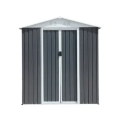 Outdoor Storage Sheds 6FTx4FT Apex Roof Grey -Bold Design Store GUEST 0b71d32c 4dd7 4536 8f47 a7e1d44d97e3