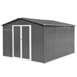 Metal Garden Sheds 12ftx10ft Outdoor Storage Sheds Grey 8 Metal Garden Sheds 12ftx10ft Outdoor Storage Sheds Grey -Bold Design Store GUEST 0c1d3f18 bc1b 49ca 8088 ca27a5a26779 1