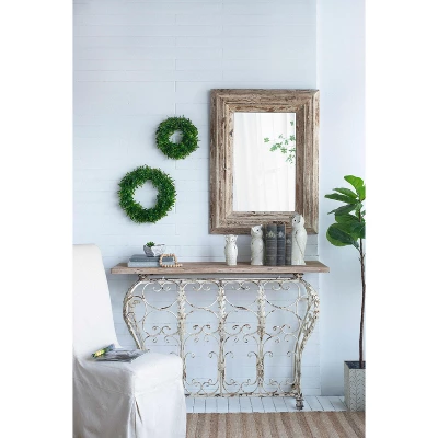 S/2 Greenery Wreath For Home Wedding Wall Window Decoration 2 S/2 Greenery Wreath For Home Wedding Wall Window Decoration - Image 2