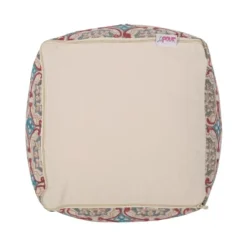 Amelia Handcrafted Fabric Pouf, Multicolored -Bold Design Store GUEST 10886fa2 3eb1 4083 bd81 937db9bbeb52