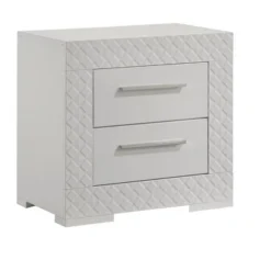 Blanca Modern Style 2-Drawer Night Stand Made With Wood In White -Bold Design Store GUEST 119d1b7a d472 47ee ab40 a11c5c204769
