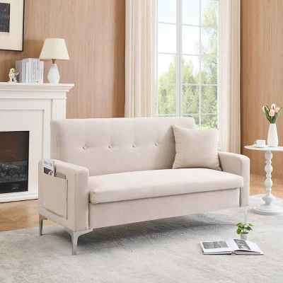 Multi-functional Storage Comfortable Double Sofa,Suitable For Living Room, Apartment, Home Office 1 Multi-functional Storage Comfortable Double Sofa,Suitable For Living Room, Apartment, Home Office