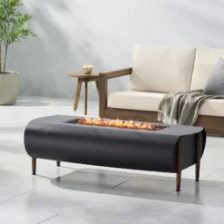 VERNON RECTANGLE FIRE PIT - 50,000BTU -Bold Design Store GUEST 146efbdc f3bb 4626 9289 acc7a2f24f26