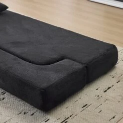 Ebern Designs Transformable Sectional Sofa With 3 Ottoman Stools - Supportive Polyester Fold-Out Bed, Compact Polyester Lounger For Small Spaces Home -Bold Design Store GUEST 1c49dc11 4e08 4229 bf39 43b02444e14c