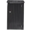 Outdoor Storage Shed, 3 X 3 FT Metal Steel Garden Shed With Single Lockable Door, Small Shed Outdoor Steel Utility Tool Shed For Backyard Garden Lawn