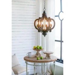 D9.5in X 5.5in Cake Stand, Wood Cake Plate With Magnesium Base -Bold Design Store GUEST 27046aee 53e9 4333 b13b f3c891ea6429