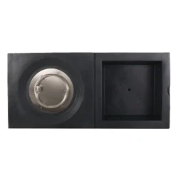 Outdoor 50,000 BTU Lightweight Concrete Rectangular Fire Pit Table With Storage, Dark Gray And Natural Brown (Tank Cover Not Included) -Bold Design Store GUEST 2ad5e07f 5af6 4532 bf41 b54a98d01578