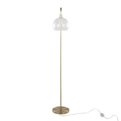 Metro 61" Contemporary Metal Floor Lamp In Royal Gold Metal With Clear Seeded Glass Shade From Grandview Gallery By LumiSource 7 Metro 61" Contemporary Metal Floor Lamp In Royal Gold Metal With Clear Seeded Glass Shade From Grandview Gallery By LumiSource -Bold Design Store GUEST 2df084fd e1b5 4a5f a652 4ae6b631e85f