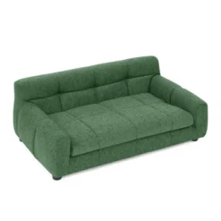 Soft And Comfortable Pet Sofa With Backrest And Armrests, Suitable For Modern Rectangular Pet Sofas For Small And Medium-sized Dogs-Green -Bold Design Store GUEST 2f20960c ed78 43f4 aba9 08e73c2d3c4b