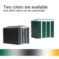 Outdoor Storage Sheds 6FTx4FT Apex Roof Grey -Bold Design Store GUEST 30660852 164a 4021 be64 9bbc769997ac