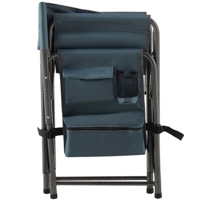 2-piece Padded Folding Outdoor Chair With Storage Pockets,Lightweight Oversized Directors Chair For Outdoor Camping, Picnics And Fishing 12 2-piece Padded Folding Outdoor Chair With Storage Pockets,Lightweight Oversized Directors Chair For Outdoor Camping, Picnics And Fishing - Image 12