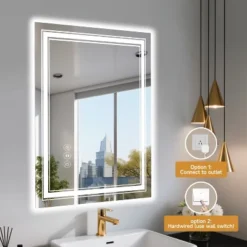 40x32 Inch Frameless LED Bathroom Mirror,Smart Mirror -Bold Design Store GUEST 3667d145 3353 4a4d 8f79 16651a27f16d