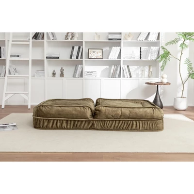 Polyester Human Dog Bed For Adult & Pets,with 5 Adjustable Position &Massage Pillow, Bean Bag Floor Sofa With 2 Soft Pillows 8 Polyester Human Dog Bed For Adult & Pets,with 5 Adjustable Position &Massage Pillow, Bean Bag Floor Sofa With 2 Soft Pillows - Image 8