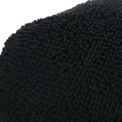 Spongy Microfiber Square Pouf, Dark Charcoal 8 Spongy Microfiber Square Pouf, Dark Charcoal -Bold Design Store GUEST 3a261373 244f 4bdf a246 151481518fc0