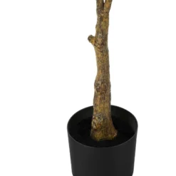 Artificial Plant, 52" Tall, Rubber Tree, Indoor, Faux, Fake, Floor, Greenery, Potted, Real Touch, Decorative, Green Leaves, Black Pot -Bold Design Store GUEST 3b91b949 cb2e 48c3 b68d d35f0f5d440c