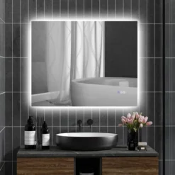 LED Bathroom Mirror With Lights, 39inx 32in LED Mirror For Bathroom With Anti-Fog, Memory & Infinite Color Temperature,Horizontal/Vertical -Bold Design Store GUEST 3d16b464 e0fc 49b0 90be 0b5d435e36f0