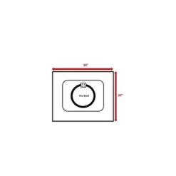 30" Metal Fire Pit With Powder-Coated Finish And Smoked Glass Top 12 30" Metal Fire Pit With Powder-Coated Finish And Smoked Glass Top -Bold Design Store GUEST 3e7aa886 17ea 44f5 9250 2e468a50c8c1