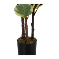 Artificial Plant, 47" Tall, Oak Tree, Indoor, Faux, Fake, Floor, Greenery, Potted, Real Touch, Decorative, Green Leaves, Black Pot 6 Artificial Plant, 47" Tall, Oak Tree, Indoor, Faux, Fake, Floor, Greenery, Potted, Real Touch, Decorative, Green Leaves, Black Pot -Bold Design Store GUEST 3fc76d31 47da 4c24 be10 389091b24ee3