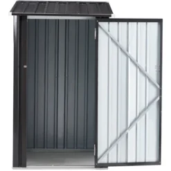 Outdoor Storage Shed, 3 X 3 FT Metal Steel Garden Shed With Single Lockable Door, Small Shed Outdoor Steel Utility Tool Shed For Backyard Garden Lawn -Bold Design Store GUEST 48b31649 3c01 4aff 980a 66f67c3974aa