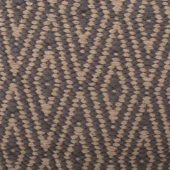 Amuleto Hand - Loomed Cotton Pouf, Dark Grey And Brown -Bold Design Store GUEST 4a4db1a8 9e5f 4fee b009 94d04049dc05