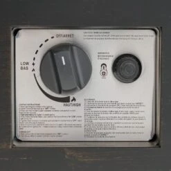 40" Outdoor 50,000 BTU Rectangular Iron Propane Fire Pit, Dark Grey (Tank Cover Not Included) -Bold Design Store GUEST 4c321061 af68 4c29 ace1 77d928122760