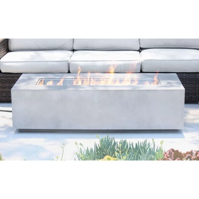 Concrete Propane Outdoor Fire Pit Table 3 Concrete Propane Outdoor Fire Pit Table - Image 3
