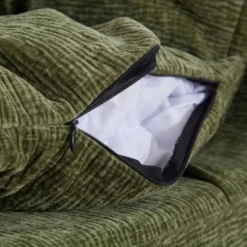 Single Chair Sofa Lounge Chair With Backrest Fully Compressed Sofa Suitable For Living Room, Bedroom, Polyester,GREEN -Bold Design Store GUEST 5b082e40 1b8d 4ea5 80ce e2bc6493bc57