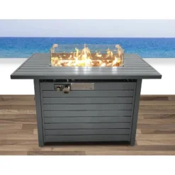 42" W X 25" H Steel Propane Fire Pit Table With Lid 7 42" W X 25" H Steel Propane Fire Pit Table With Lid -Bold Design Store GUEST 5ecbb347 a803 4d50 a3b0 a34106eeda29