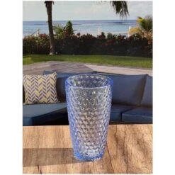 Diamond Cut Acrylic Glasses Drinking Set Of 4 (19oz), Plastic Drinking Glasses, BPA Free Cocktail Glasses, Drinkware Set, Drinking Water Glasses -Bold Design Store GUEST 5f19d3a6 80e6 4f9b 9684 8c9f8e4a0161