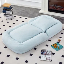 Folding Sofa Chair With 5 Adjustable Positions Plush Floor Lounge Chair For Gaming, Meditation, And Relaxation 15 Folding Sofa Chair With 5 Adjustable Positions Plush Floor Lounge Chair For Gaming, Meditation, And Relaxation -Bold Design Store GUEST 60e9b588 4b87 4574 9b28 e27a84ea8c63