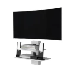 Minot Floating Shelf, Sleek Dual-Shelf Wall Unit With Cable Management -Bold Design Store GUEST 60f8e687 4909 4807 b7f3 b21c844b3e48