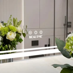 60x40 Inch Oversized LED Bathroom Mirror Wall Mounted Mirror With 3 Color Modes Aluminum Frame Large Wall Mirror For Bathroom -Bold Design Store GUEST 61511092 87d4 4f26 8f89 ac3071e443f8