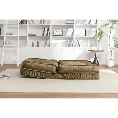 Polyester Human Dog Bed For Adult & Pets,with 5 Adjustable Position &Massage Pillow, Bean Bag Floor Sofa With 2 Soft Pillows 9 Polyester Human Dog Bed For Adult & Pets,with 5 Adjustable Position &Massage Pillow, Bean Bag Floor Sofa With 2 Soft Pillows - Image 9