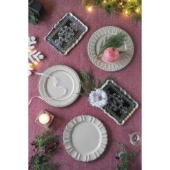 6 Pack Plastic Charger Plate, 11.8in X 9.1in -Bold Design Store GUEST 65a403dd 533d 442e a677 171a589a2c48