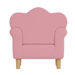 Polyester Kids Sofa, Princess Armchair For Children, Petal Shape Toddler Sofa Chair For Playroom, Children's Bedroom, Pink+White -Bold Design Store GUEST 687e1375 4306 4d33 9200 449a98339408