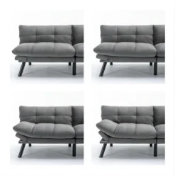 Light Gray Convertible Folding Modern Sofa Bed -Bold Design Store GUEST 6ad71620 d592 482c bf53 90070647b0ec