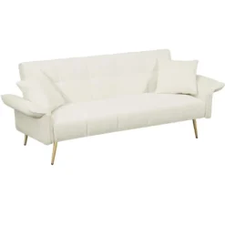 70.1 "futon Sofa Bed, Convertible Double Sofa Bed With Folding Armrests For Living Rooms And Small Spaces -Bold Design Store GUEST 6ecfdd48 8197 4ccd a02a 1a3a4ef6a007