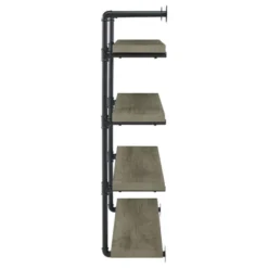 Black And Grey Driftwood 4-tier Wall Shelf -Bold Design Store GUEST 6f936c6e af57 4ee3 8aef d076be300994
