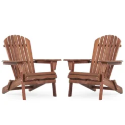 Wooden Outdoor Folding Adirondack Chair Set Of 2 Wood Lounge Patio Chair For Garden,Garden, Lawn, Backyard, Deck, Pool Side, Fire Pit,Half Assembled, -Bold Design Store GUEST 7805d255 682a 4a3b bd68 eb3476fa831e