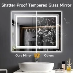 40x24 Inch Frameless LED Bathroom Mirror,Smart Mirror -Bold Design Store GUEST 809213a6 51f3 4116 b1a9 1c5d1688429e