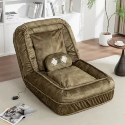 Polyester Human Dog Bed For Adult & Pets,with 5 Adjustable Position &Massage Pillow, Bean Bag Floor Sofa With 2 Soft Pillows 31 Polyester Human Dog Bed For Adult & Pets,with 5 Adjustable Position &Massage Pillow, Bean Bag Floor Sofa With 2 Soft Pillows -Bold Design Store GUEST 81643501 1da4 4a28 af25 47040fc19a0e