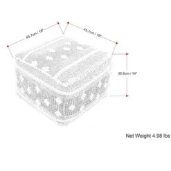 Mapleton Outdoor/Indoor Pouf