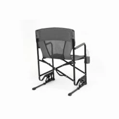 Outdoor Freestyle Rocker Camping Chair Portable Folding Rocking Chair With Solid, Durable Armrests, Drink Holder & Comfortable Backrest -Grey -Bold Design Store GUEST 84ff523f 8019 4f07 a9da 63c8b6f10c9a