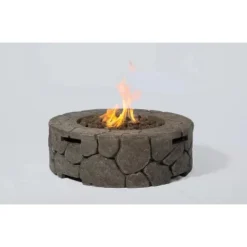 9'' H X 28'' W Fibre Reinforced Concrete Outdoor Fire Pit -Bold Design Store GUEST 85e9184b db7d 44e8 8b3b fe67072d11d7