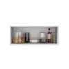 Wally 30" Wide X 12"H Open Wall Cabinet, Wall Shelf, Storage Cabinet, Cube Shelf Bedroom, Office, Living Room, Garage