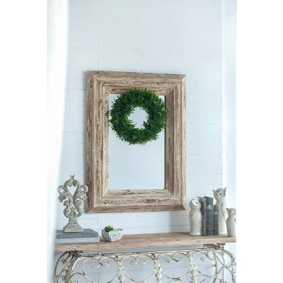 S/2 Greenery Wreath For Home Wedding Wall Window Decoration 3 S/2 Greenery Wreath For Home Wedding Wall Window Decoration - Image 3