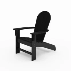 Black Adirondack Chair ¨C Premium HDPE Poly Lumber For Pool, Patio, And Garden Elegance -Bold Design Store GUEST 8b592d24 2396 4cee a294 cba8eeaf82b8